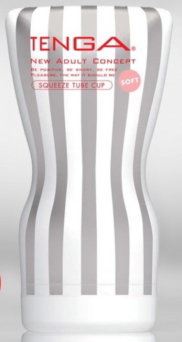 Мастурбатор TENGA Squeeze Tube Cup Soft - Tenga - в Твери купить с доставкой
