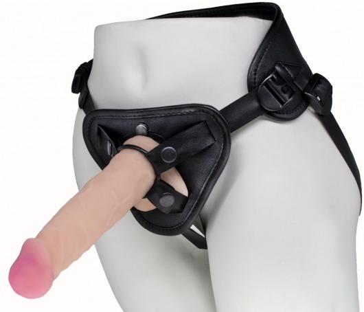 Пояс харнесс BEST UNI strap с 2 сменными насадками - 18,5 и 16 см. - LOVETOY (А-Полимер) - купить с доставкой в Твери