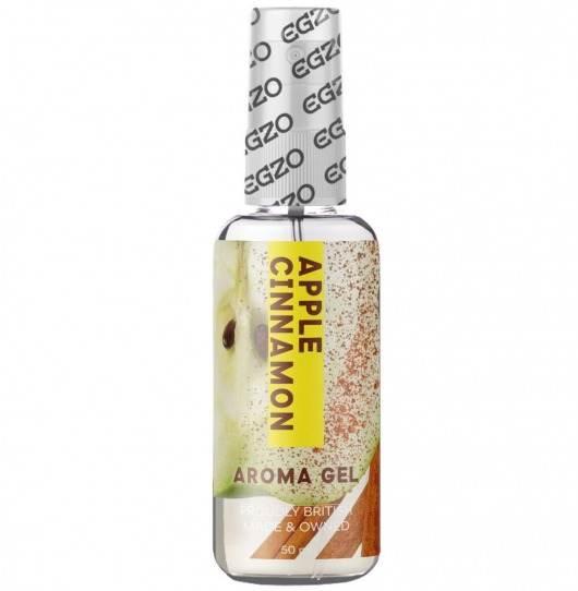 Интимный лубрикант EGZO AROMA с ароматом яблока и корицы - 50 мл. - EGZO - купить с доставкой в Твери