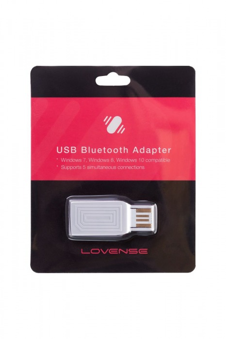 Белый USB Bluetooth адаптер Lovense - 2 см. - Lovense - купить с доставкой в Твери