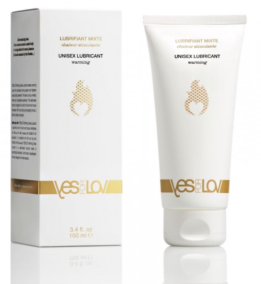 Лубрикант на водной основе с согревающим эффектом Warming Unisex Lubricant - 100 мл. - YESforLOV - купить с доставкой в Твери