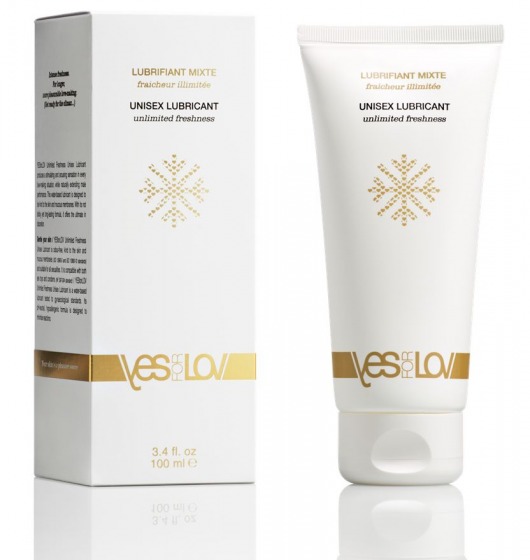 Лубрикант на водной основе с охлаждающим эффектом Unlimited Freshness Unisex Lubricant - 100 мл. - YESforLOV - купить с доставкой в Твери