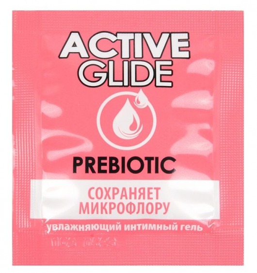 Лубрикант на водной основе Active Glide с пребиотиком - 3 гр. - Биоритм - купить с доставкой в Твери