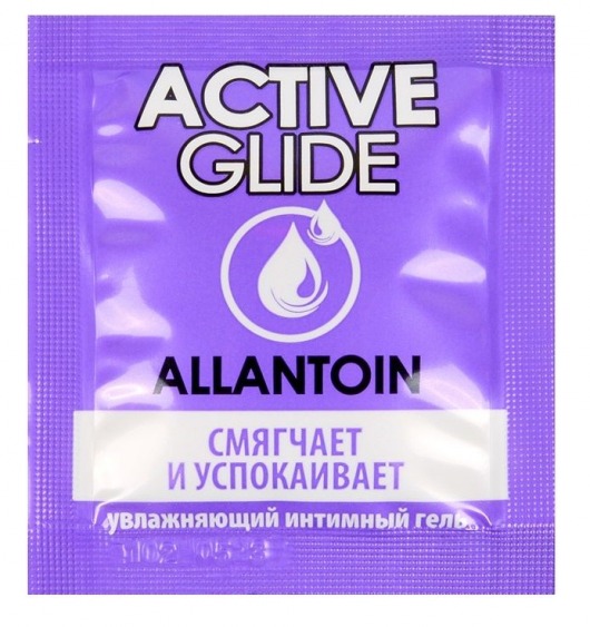 Лубрикант на водной основе Active Glide с аллантоином - 3 гр. - Биоритм - купить с доставкой в Твери