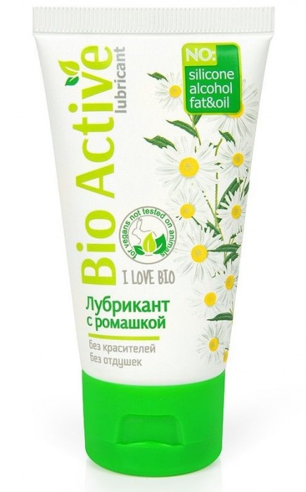 Гель-лубрикант на водной основе Bio Active - 50 гр. - Биоритм - купить с доставкой в Твери