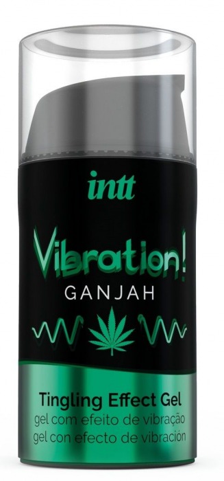 Жидкий интимный гель с эффектом вибрации Vibration! Ganjah - 15 мл. - INTT - купить с доставкой в Твери