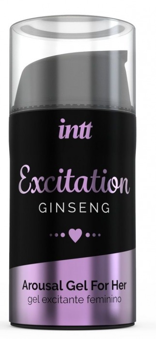 Женский возбуждающий интимный гель Excitation Ginseng - 15 мл. - INTT - купить с доставкой в Твери