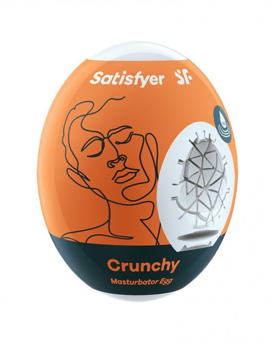 Мастурбатор-яйцо Satisfyer Crunchy Mini Masturbator - Satisfyer - в Твери купить с доставкой