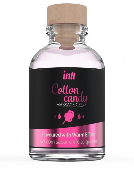 Массажный гель с согревающим эффектом Cotton Candy - 30 мл. - INTT - купить с доставкой в Твери