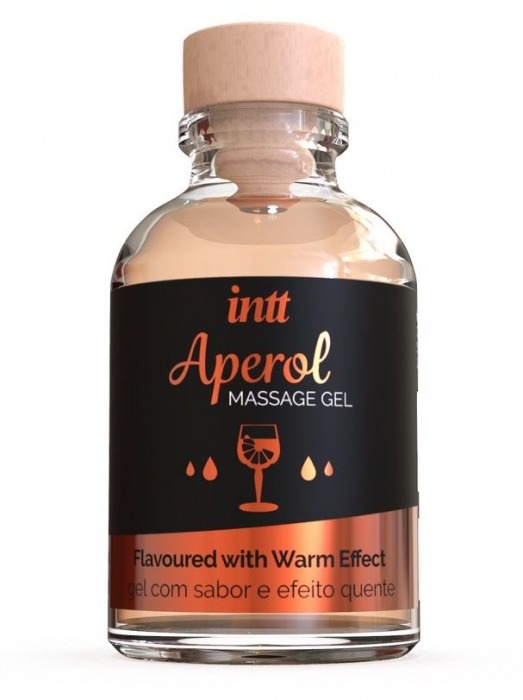 Массажный гель с согревающим эффектом Aperol - 30 мл. - INTT - купить с доставкой в Твери