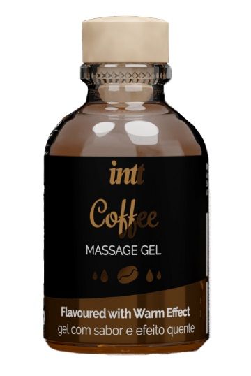 Массажный гель с согревающим эффектом Coffee - 30 мл. - INTT - купить с доставкой в Твери