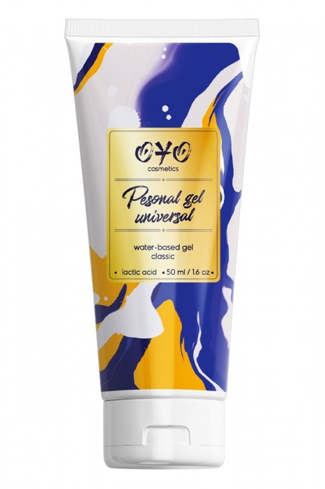 Интимная смазка на водной основе OYO Personal Gel Universal - 50 мл. - OYO - купить с доставкой в Твери