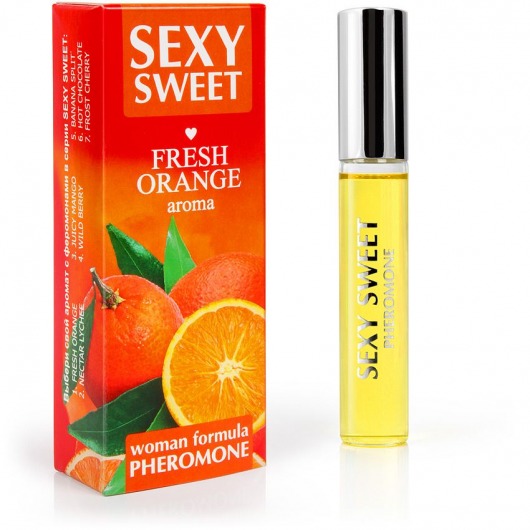 Парфюм для тела с феромонами Sexy Sweet с ароматом апельсина - 10 мл. -  - Магазин феромонов в Твери