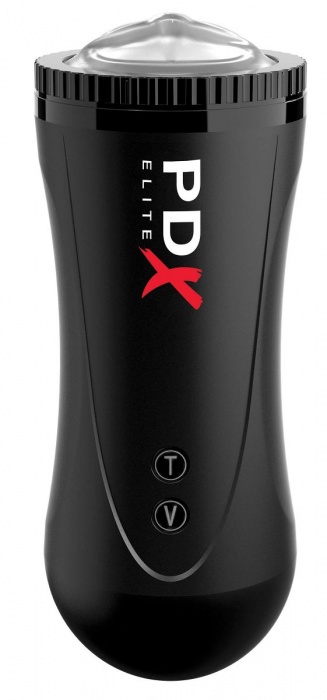 Черный автоматический мастурбатор-ротик Moto Stroker - Pipedream - в Твери купить с доставкой