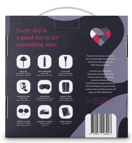 Стартовый набор БДСМ First Kinky Experience - Loveboxxx - купить с доставкой в Твери