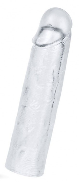 Прозрачная насадка-удлинитель Flawless Clear Penis Sleeve Add 1 - 15,5 см. - Lovetoy - в Твери купить с доставкой