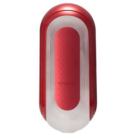 Красный мастурбатор Flip Zero Red   Warmer с подогревом - Tenga - в Твери купить с доставкой