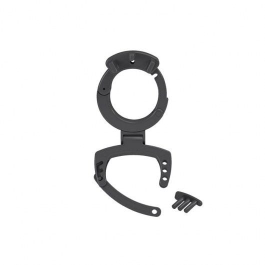 Кольцо с зажимом для мошонки для пояса верности Pubic Enemy - MyStim - купить с доставкой в Твери