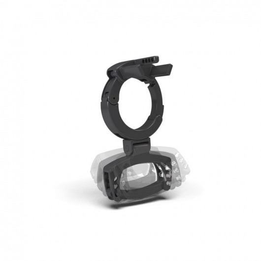 Кольцо с зажимом для мошонки для пояса верности Pubic Enemy - MyStim - купить с доставкой в Твери