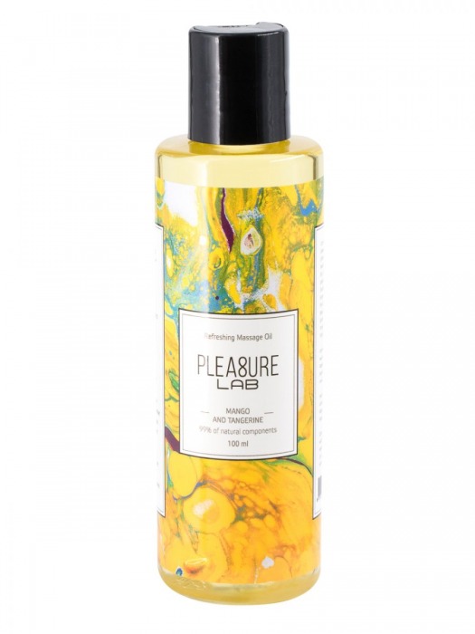 Массажное масло Pleasure Lab Refreshing с ароматом манго и мандарина - 100 мл. - Pleasure Lab - купить с доставкой в Твери