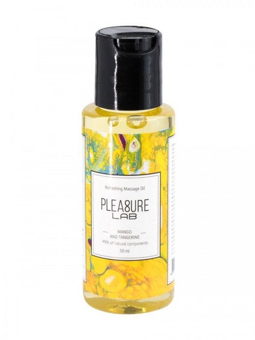 Массажное масло Pleasure Lab Refreshing с ароматом манго и мандарина - 50 мл. - Pleasure Lab - купить с доставкой в Твери