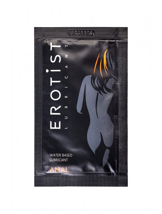 Пробник лубриканта на водной основе Erotist Anal - 4 мл. - Erotist Lubricants - купить с доставкой в Твери