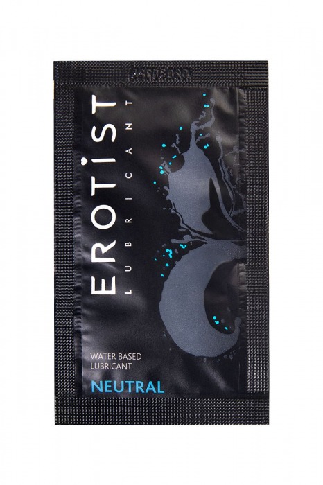 Пробник лубриканта на водной основе Erotist Neutral - 4 мл. - Erotist Lubricants - купить с доставкой в Твери