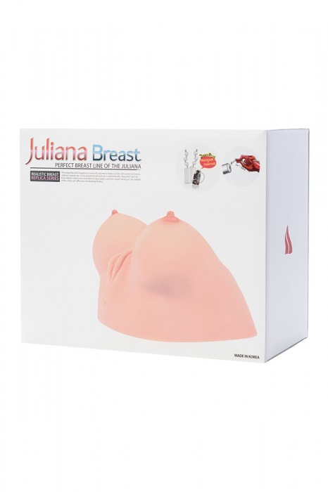 Мастурбатор Juliana Breast с вагиной - KOKOS - в Твери купить с доставкой