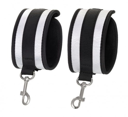 Серебристо-черные оковы Anonymo - ToyFa - купить с доставкой в Твери