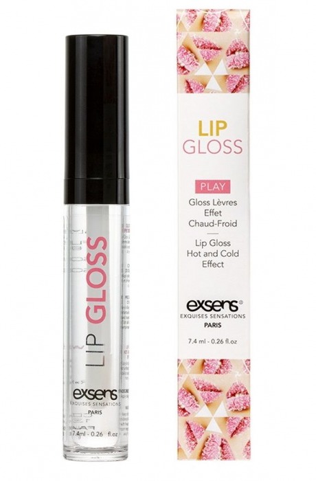 Блеск для губ Lip Gloss Strawberry с ароматом клубники - 7 мл. - Exsens - купить с доставкой в Твери