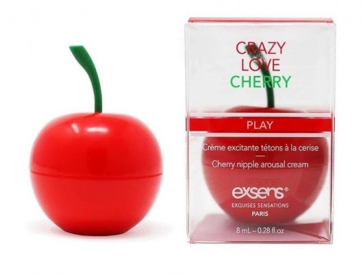 Крем для стимуляции сосков Crazy Love Cherry - 8 мл. - Exsens - купить с доставкой в Твери