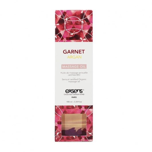 Органическое массажное масло GARNET ARGAN - 100 мл. - Exsens - купить с доставкой в Твери