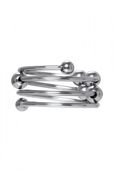 Большое металлическое кольцо под головку пениса - ToyFa - купить с доставкой в Твери