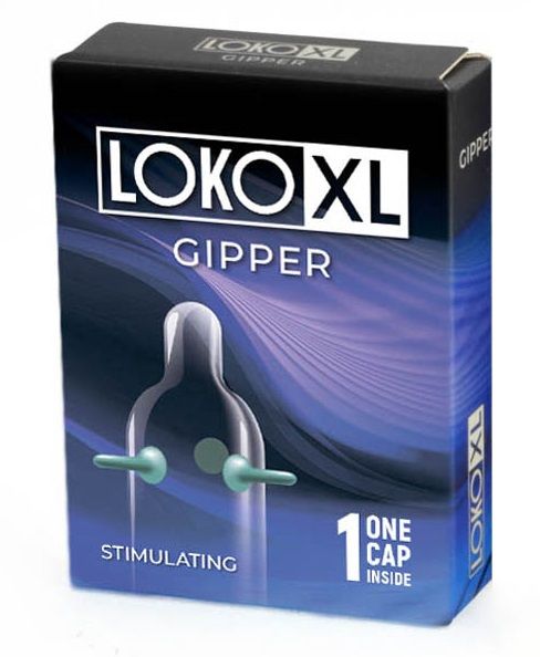 Стимулирующая насадка на пенис LOKO XL GIPPER - Sitabella - в Твери купить с доставкой