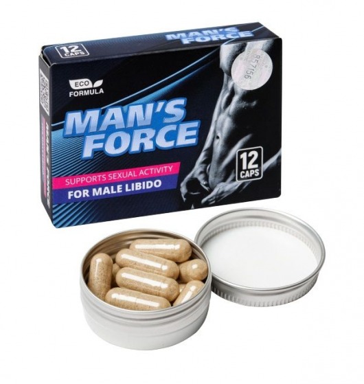 Пищевой концентрат для мужчин MANS FORCE  - 12 капсул - Sitabella - купить с доставкой в Твери