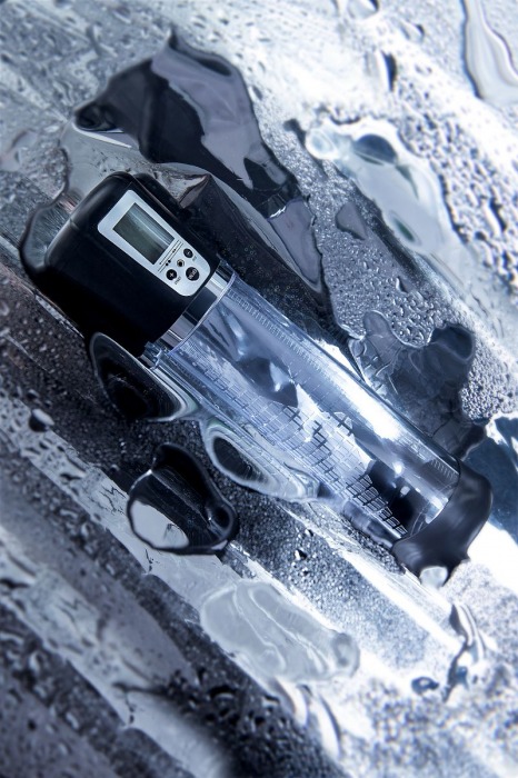 Прозрачная автоматическая помпа для пениса Alrik - Sexus - в Твери купить с доставкой