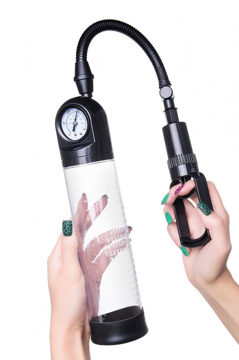 Прозрачная механическая помпа Helmer с манометром - Sexus - в Твери купить с доставкой