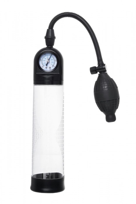 Прозрачная механическая помпа Roald с манометром - Sexus - в Твери купить с доставкой
