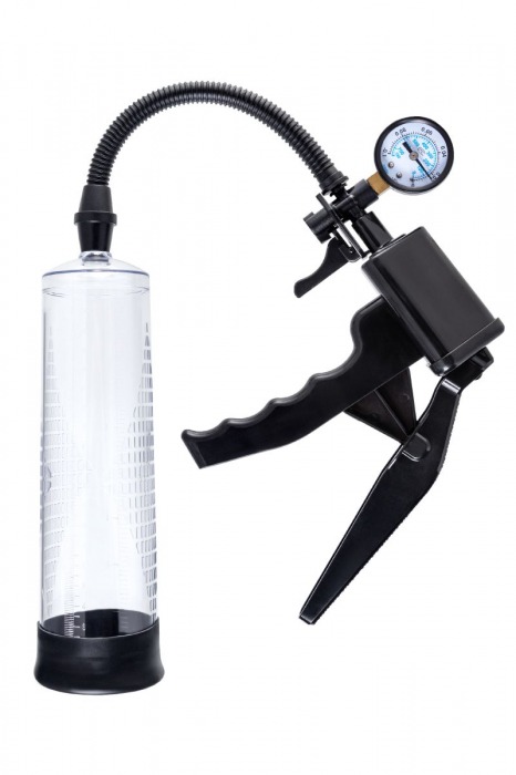 Прозрачная механическая помпа для пениса Viggo - Sexus - в Твери купить с доставкой