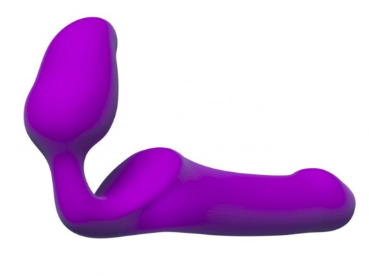 Лиловый безремневой страпон Queens M - Adrien Lastic - купить с доставкой в Твери