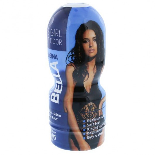 Телесный мастурбатор-вагина в тубе Bella - Dream Toys - в Твери купить с доставкой