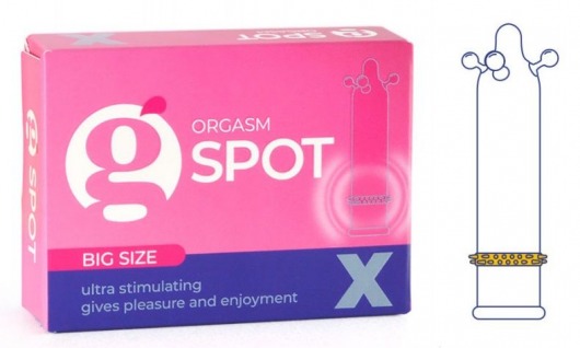 Стимулирующая насадка G-Spot X Big size - Sitabella - купить с доставкой в Твери