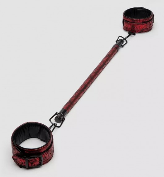 Распорка для ног Reversible Restraint Bar with Cuffs - Fifty Shades of Grey - купить с доставкой в Твери