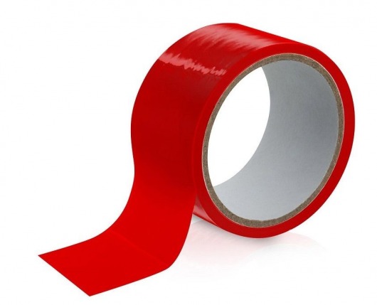 Красный скотч для фиксации - 15 м. - Fetish Tentation - купить с доставкой в Твери