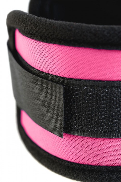 Оковы на ноги из неопрена розового цвета - ToyFa - купить с доставкой в Твери