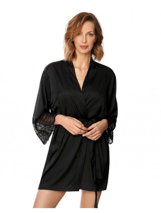 Коротенький халат Zora с поясом - Nipplex купить с доставкой