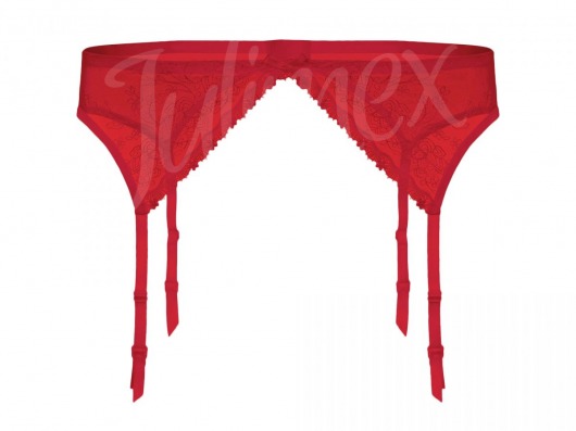 Кружевной пояс Rose с подтяжками для чулок - Julimex купить с доставкой