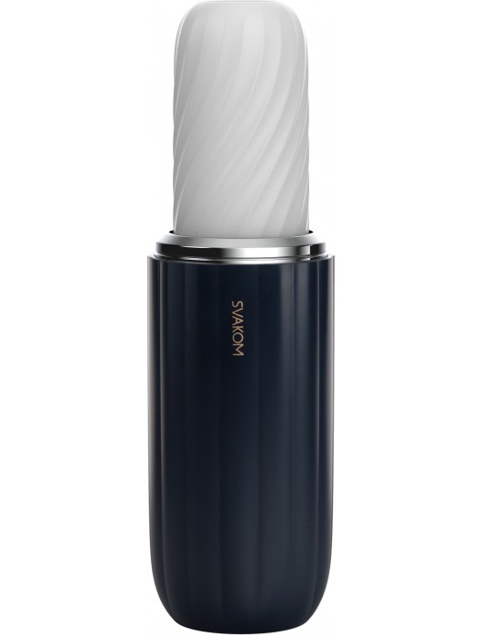 Черно-белый интерактивный мастурбатор Alex Neo 2 - Svakom - в Твери купить с доставкой