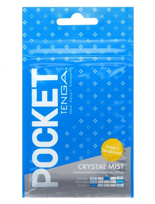 Карманный мастурбатор Crystal Mist - Tenga - в Твери купить с доставкой