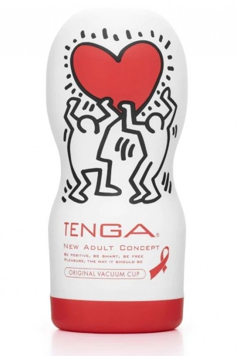 Мастурбатор Keith Haring Cup Deep Throat - Tenga - в Твери купить с доставкой